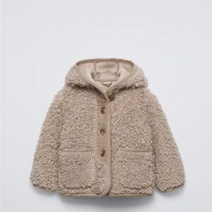 Zara Kids Sherpa Jacket Size 1 1/2 years